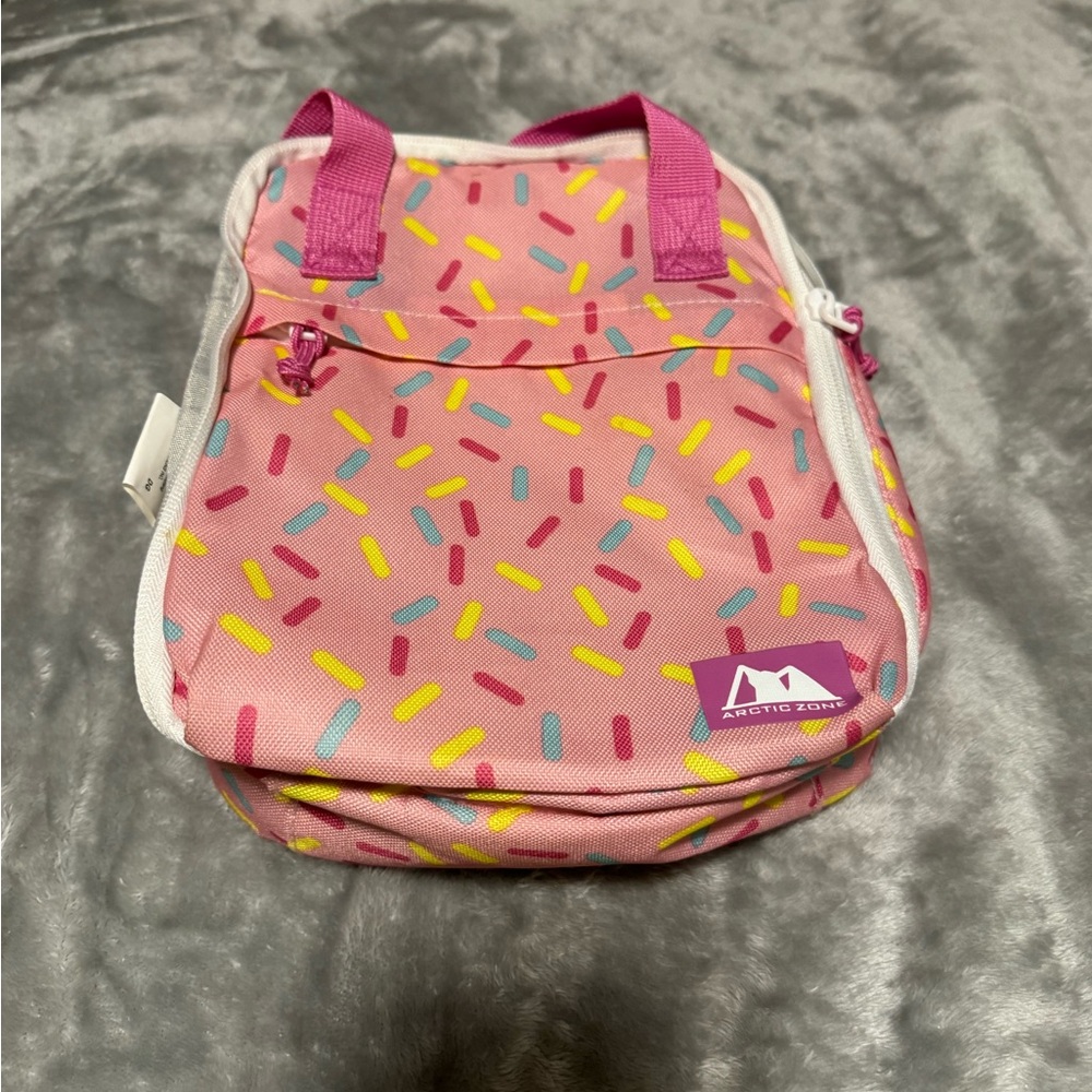 Sprinkle Design Kids Girls Lunch Box - Pink